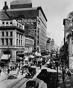 Coin Stanley et Sainte-Catherine en 1930
