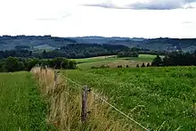 Les monts d'Ambazac.