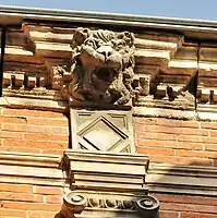 Mufle de lion / gargouille (provenance : hôtel de Pins)
