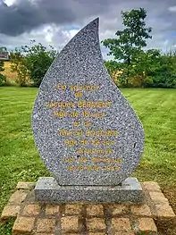 Stèle commémorative de J. Berment et M. Boucher