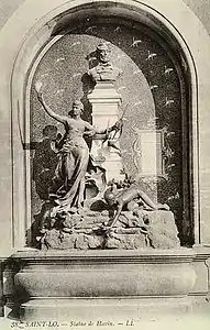 Saint-Lô, Monument à Léonor-Joseph Havin (1799-1868) (1888).