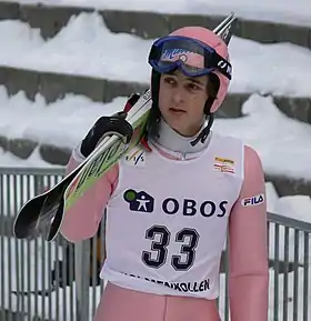 Andrea Morassi à Holmenkollen en 2006