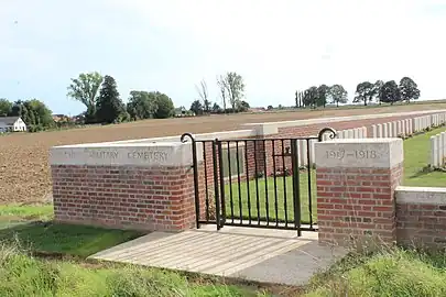 Morchies Military Cemetery.