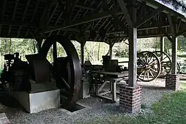 Scierie du domaine du Fourneau Saint-Michel.