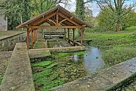 La source du Bief de Mouchard.
