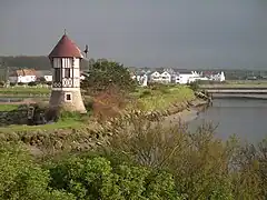 L'ancien moulin et la Seulles.