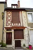 Une maison XVe&nbsp;siècle.