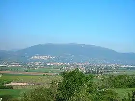 Vue du mont Subasio.