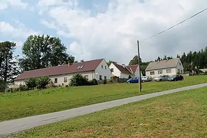 Le hameau de Praskolesy.