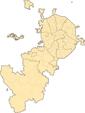 Voir sur la carte administrative de Moscou