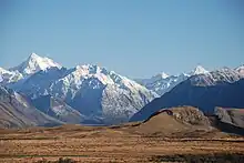 Le mont Sunday, décor utilisé pour Edoras dans les films de Peter Jackson.