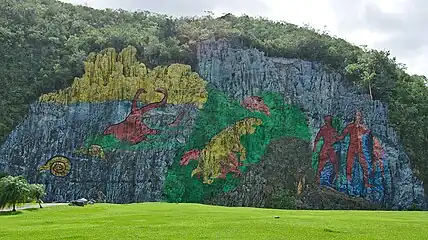Mural de la Préhistoire