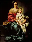 Murillo, La Vierge au Rosaire.