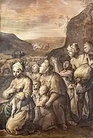 L'Exode des hébreux - Otto van Veen