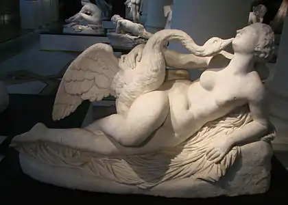 Léda et le cygne (1864), Amiens, musée de Picardie.