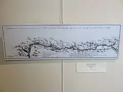 Canal entre les salines royales de Moutiers et Conflans, au XVIIIe siècle.