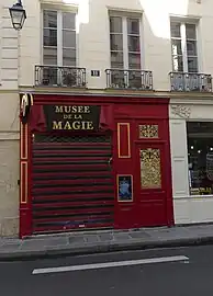 Musée de la Magie au no 11.