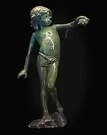 L'Enfant à l'anguille, musée des Beaux-Arts de Gaillac.