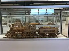 Locomotive à vapeur de 1869 « American Western » de la Pacific Railroad