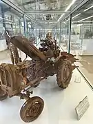 Someca S.O.M.30B, charrue Huard HB3 et faucheuse Puzenat IS2 Normale.