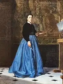 Portrait de ma sœur Amynthe (1865), musée du Vieux Toulouse.
