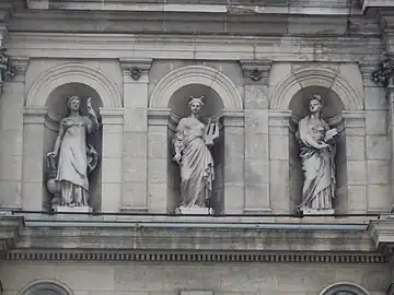 La Science (1872), au milieu, musée-bibliothèque de Grenoble.