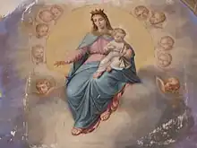 Notre Dame des Anges, au fond du chœur de la chapelle des Capucins