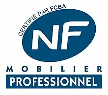Marque NF Mobilier Professionnel.