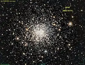 Image illustrative de l’article M107 (amas globulaire)