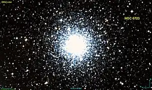 Image en lumière visible par le relevé DSS.