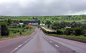 La NH 48 entre Hubli et Belgaum.