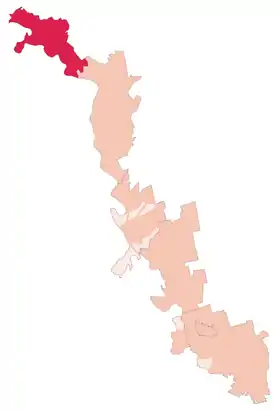 Localisation de Raion de Camenca