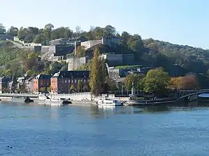 La citadelle de Namur.