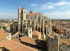 Cathédrale Saint-Just-et-Saint-Pasteur de Narbonne (1336-1354).