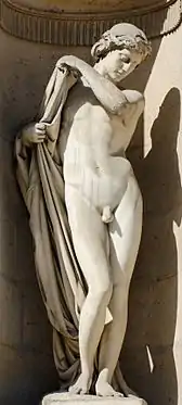 Narcisse (1866), Paris, cour carrée du palais du Louvre.
