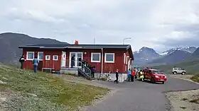 Terminal de l'héliport de Narsaq.