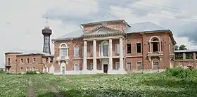 Vue du château de Polibino en 2009