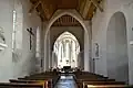 La nef de l’église Saint-Martin.
