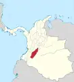 La province de Neiva en 1855