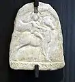 Tablette votive représentant un cavalier thrace