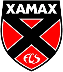 Logo de Neuchâtel Xamax FCS entre 2013 et 2022.