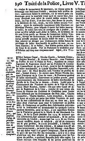 Savinien I de Cirano, vendeur de poisson de mer