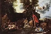 La Naissance de Baccus, Nicolas Poussin