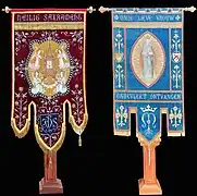 Processional banners.