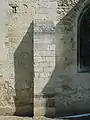 Contrefort roman du bas-côté sud.