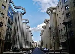 Mail Federico Garcia Lorca à proximité du Mont d'Est.