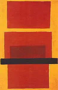 Olga Rozanova, Non-Objective Composition. Color Painting, 1917.