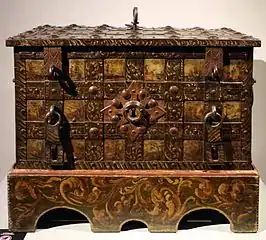 Coffre (XVIe siècle), anonyme, Nuremberg