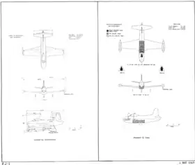 vue en plan de l’avion