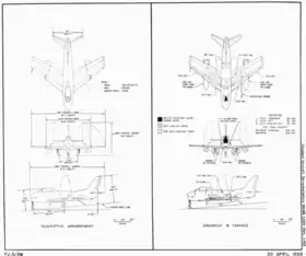 vue en plan de l’avion